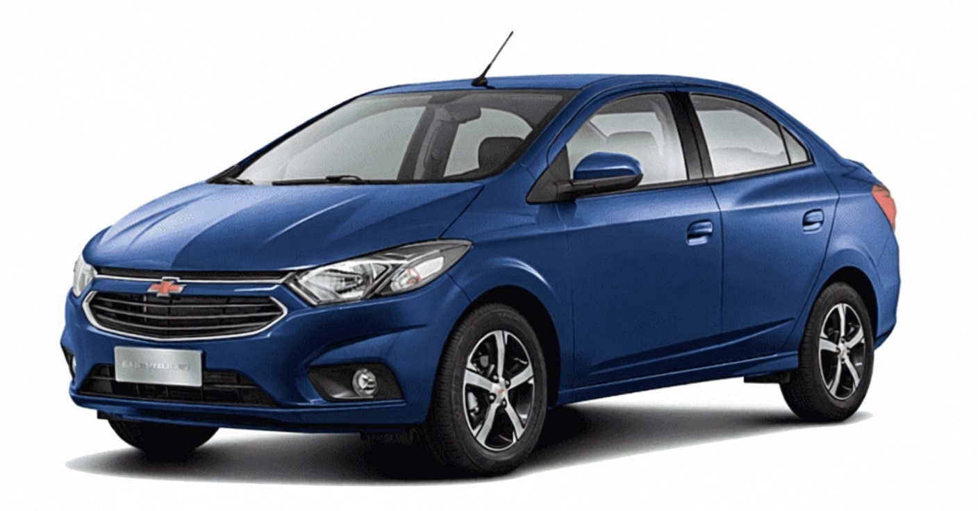 Chevrolet Prisma azul