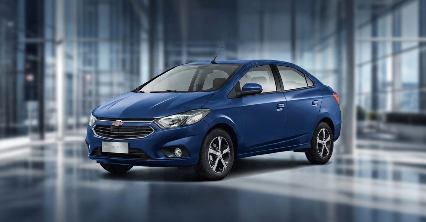 Chevrolet Prisma azul